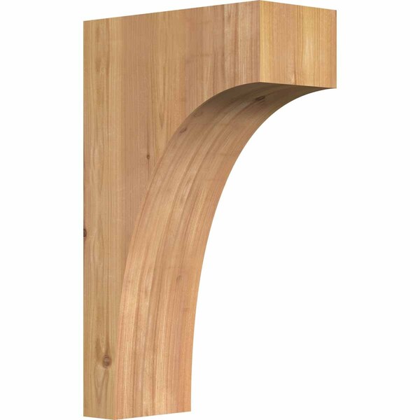 Ekena Millwork Huntington Smooth Corbel, Western Red Cedar, 5 1/2"W x 12"D x 20"H COR06X12X20HUN00SWR - main